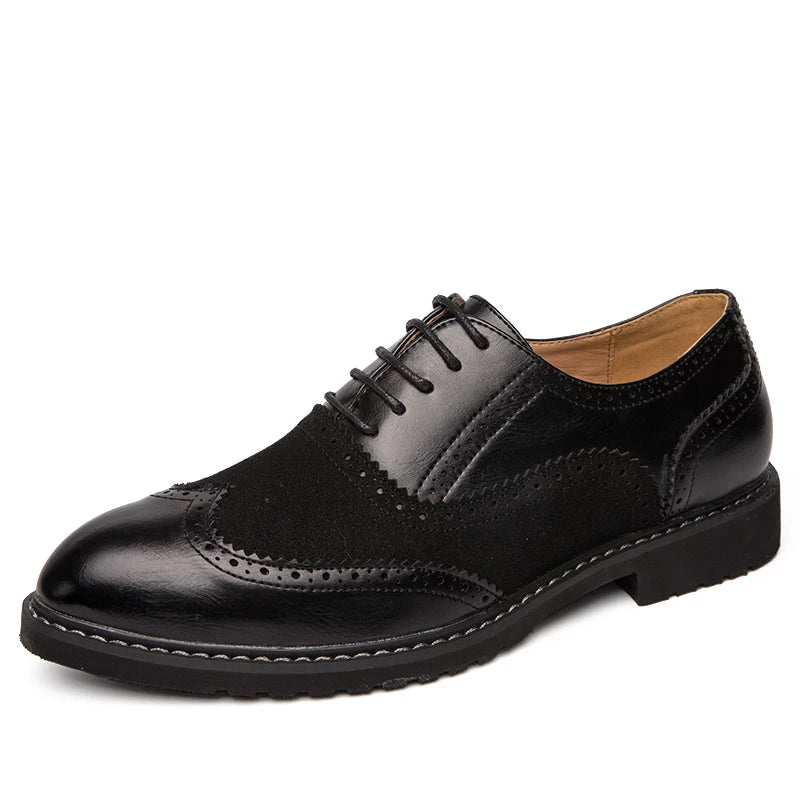 Zapatos De Vestir Hombre Made in China Factory Original Quality Big Size 46 Hard Sole Fashionable Men Dress Business Shoes