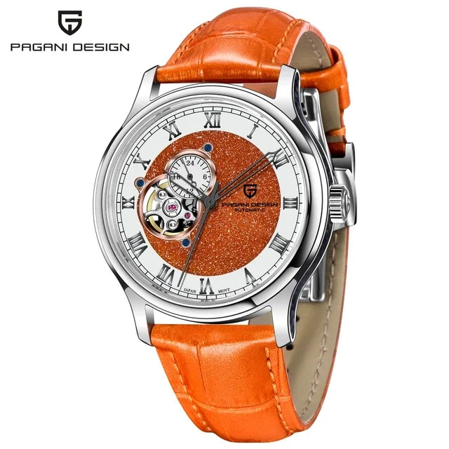 PAGANI DESIGN YS015 SEIKO NH39 Automatic Watch — Sapphire, 5BAR, Leather