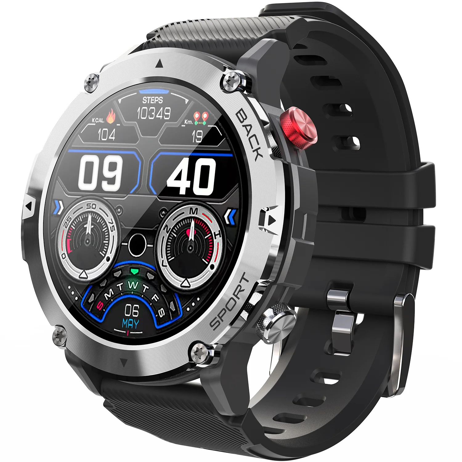Valdus C21 Sport Smartwatch — Phone Call, Blood Oxygen, Fitness