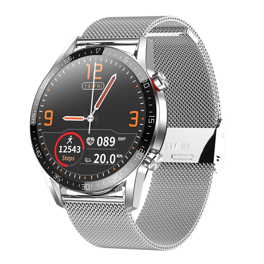 Upper Retina G5 Smart Watch — 1.39" AMOLED, IP68 Waterproof, Full Round