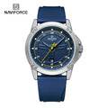 NAVIFORCE 8031 Oval Sport Watch — Silicone, Luminous, Day/Date