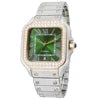 Premium Iced Out Moissanite Automatic Watch — 43mm, Sapphire, Day/Date
