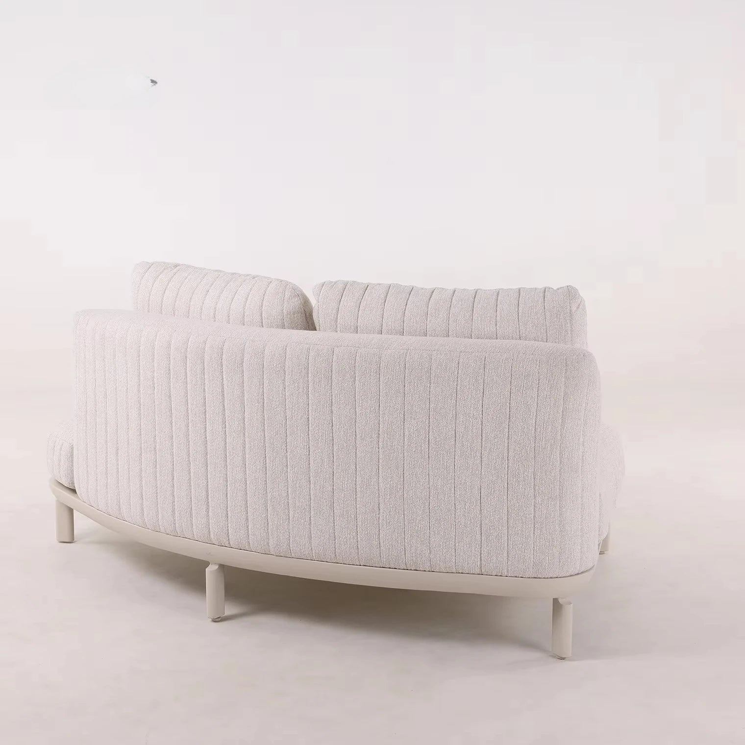 Outdoor Lounge 3 Seat Aluminium Outdoor Modular Sofa Outside Patio Seating Furniture Garden Sofa Sets