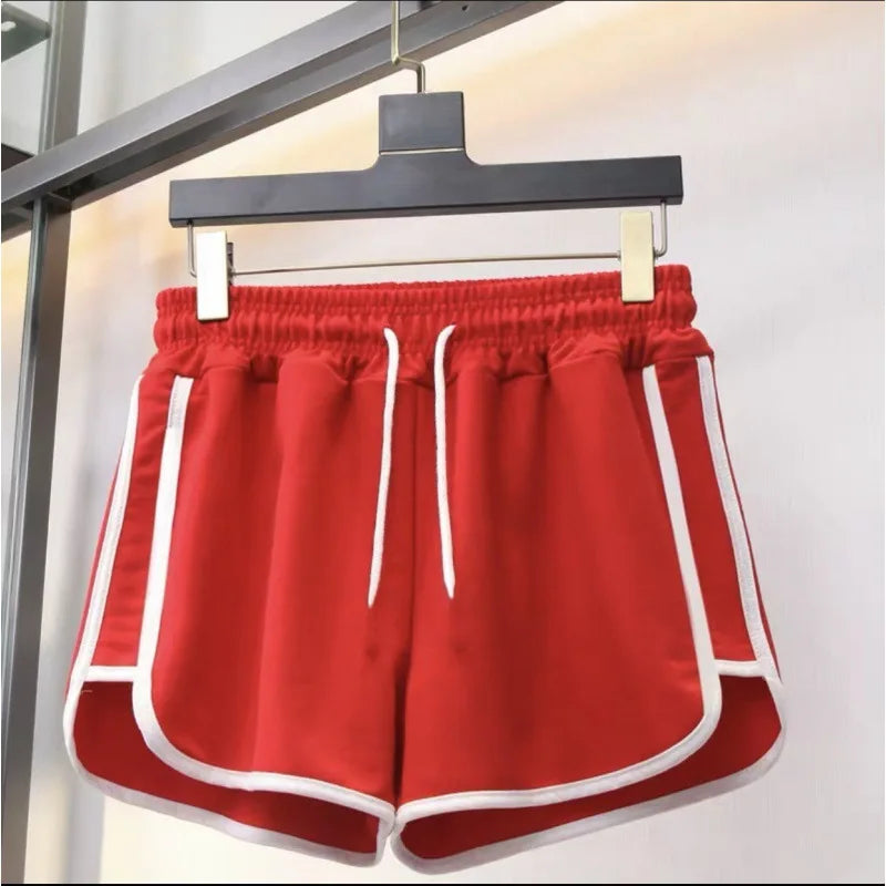 Wide-Leg Breathable Yoga Shorts