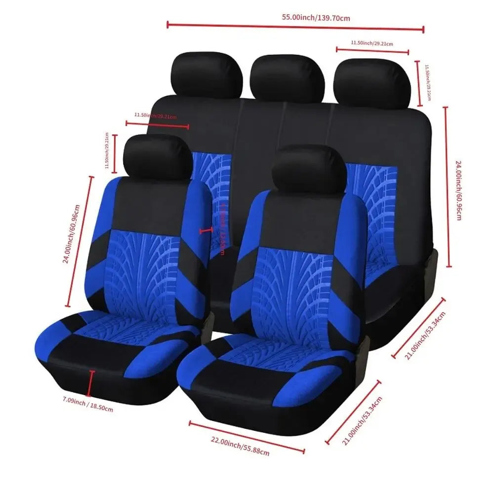 Car Seat Covers Full Set Universal