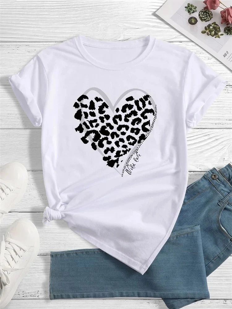 Leopard Print Summer T-Shirt