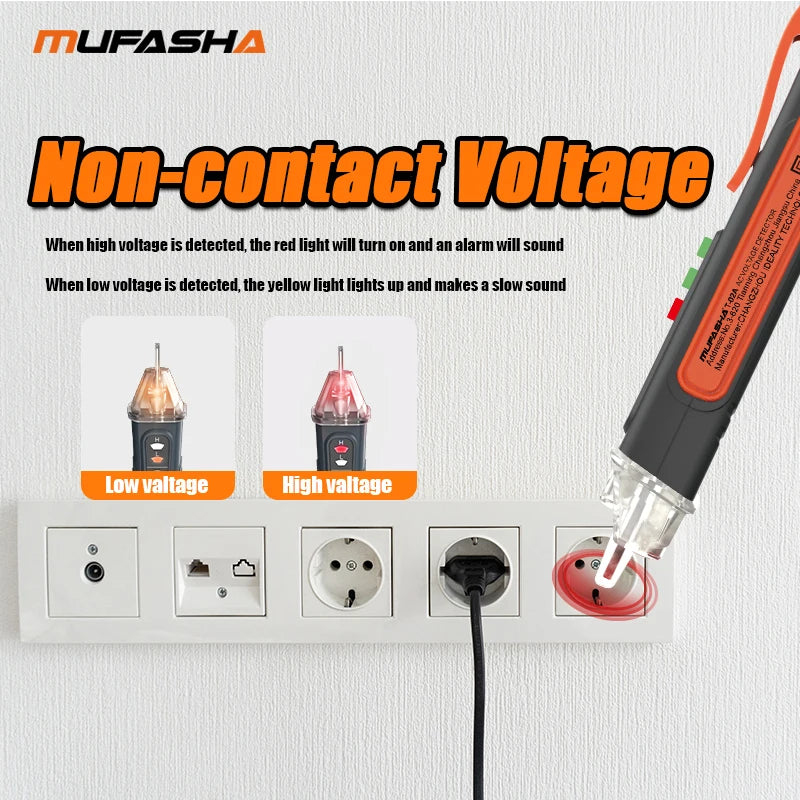 MUFASHA Non-Contact Voltage Detector Pen