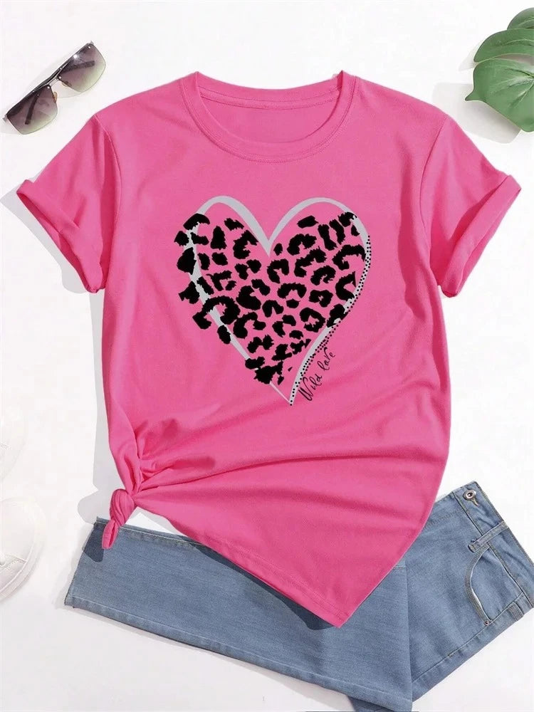 Leopard Print Summer T-Shirt