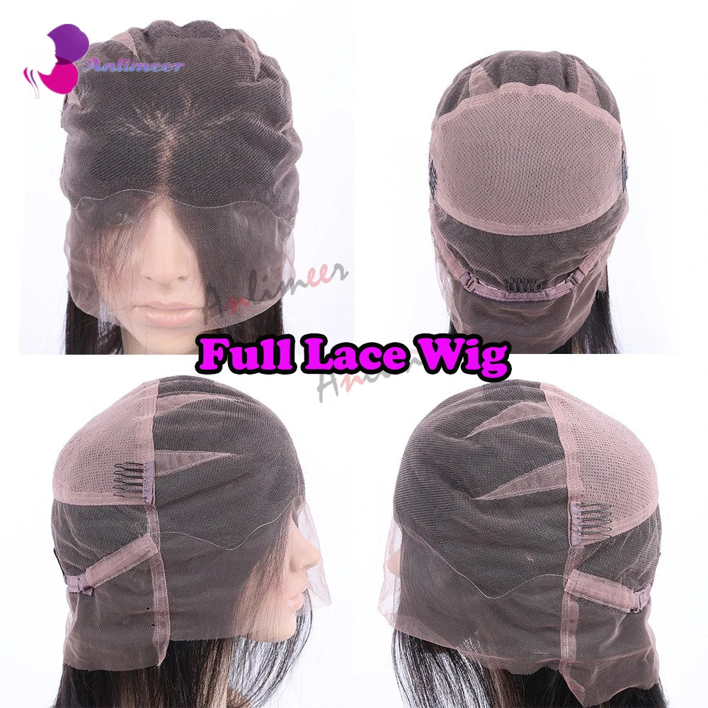 Glueless Brown Blonde Highlight Body Wave 5x5 Wig