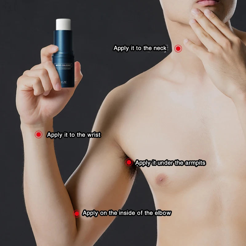 Fanzhen Men's Solid Cologne Stick Portable