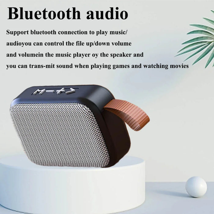 Portable Bluetooth Speaker — Wireless 3D Stereo with TF Card Support