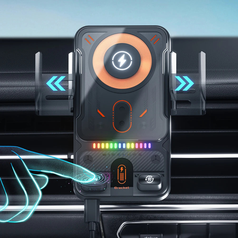 Car Wireless Charger Phone Mount Air Vent