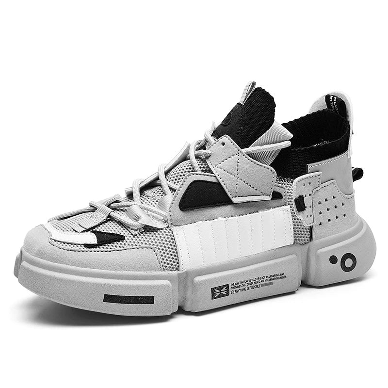 Men's Korean Style Color-Blocking Couple Shoes