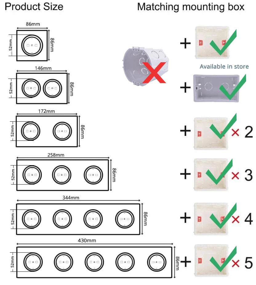 COSWALL R12 Black Aluminum Panel Wall Switch EU French Socket USB Charger Female TV RJ45 CAT6  Modules DIY Free Combination