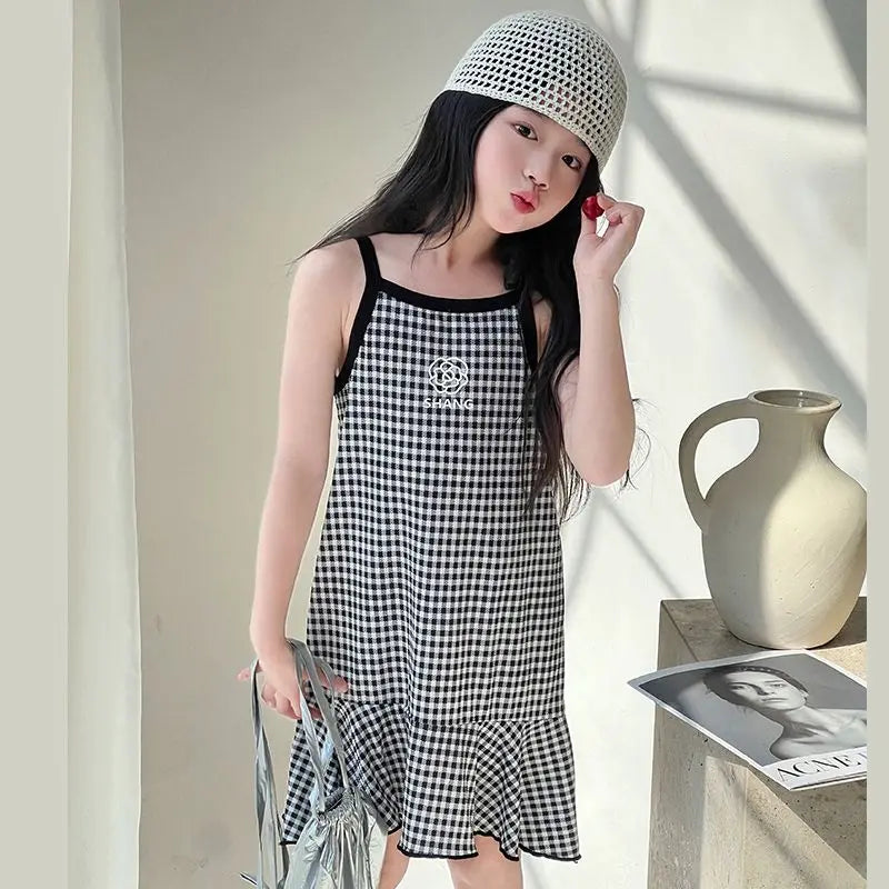 Rabbit Kids Cotton Nightdress Little Teen Girl Pajamas Dresses Children Summer Nightgowns Home Clothes Kids Sleepwear Gecelik