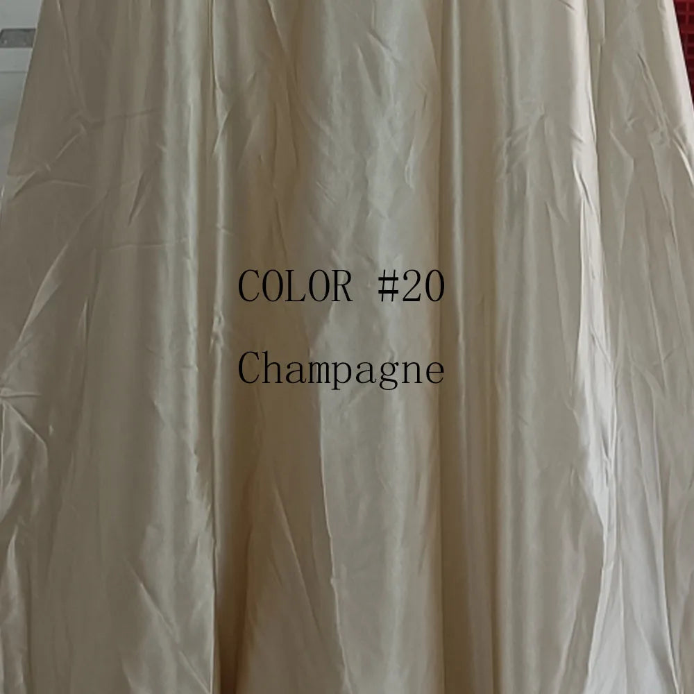 Eightale Dark Green Satin Beaded Evening Dress