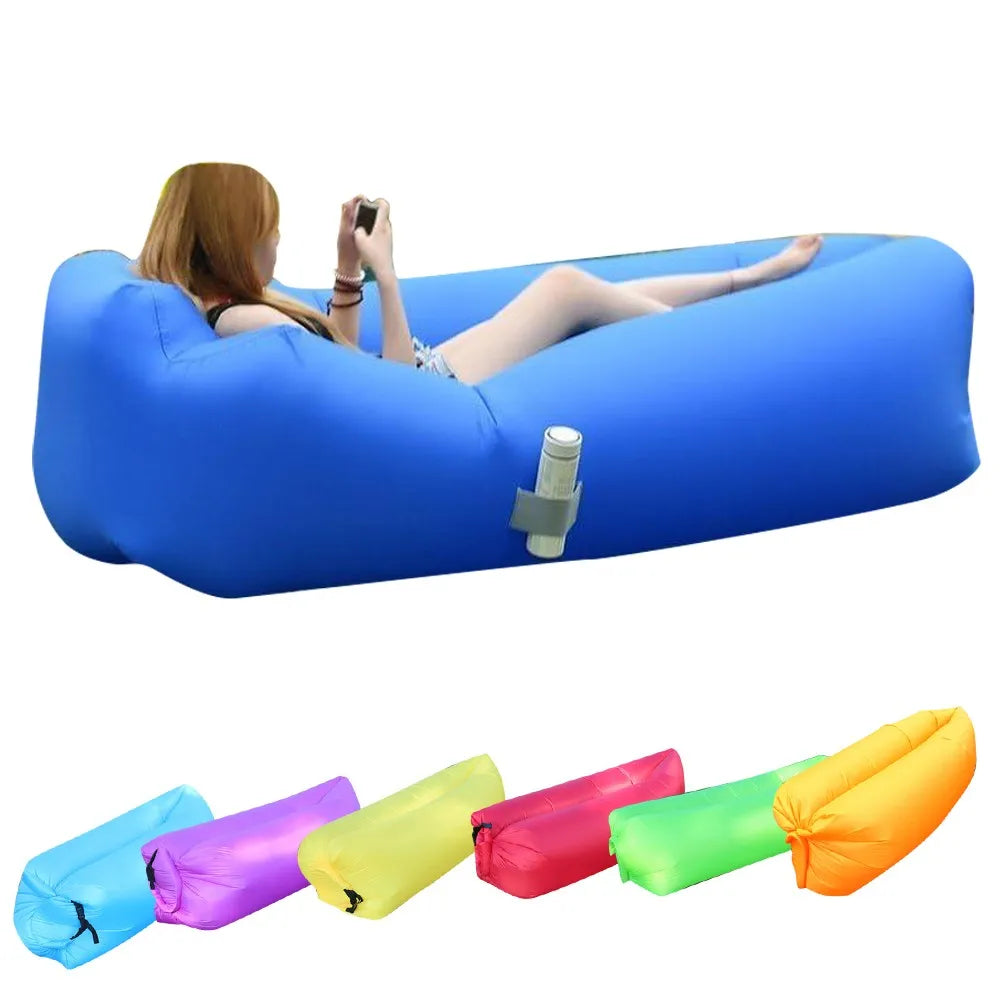 Outdoor Air Lazy Inflatable Sofa Camping Bag