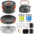 Camping Cookware Set Portable Outdoor Kit