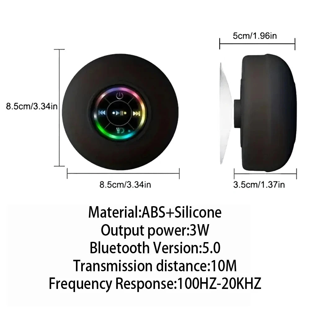 Portable Bluetooth Speaker IPX4 Waterproof
