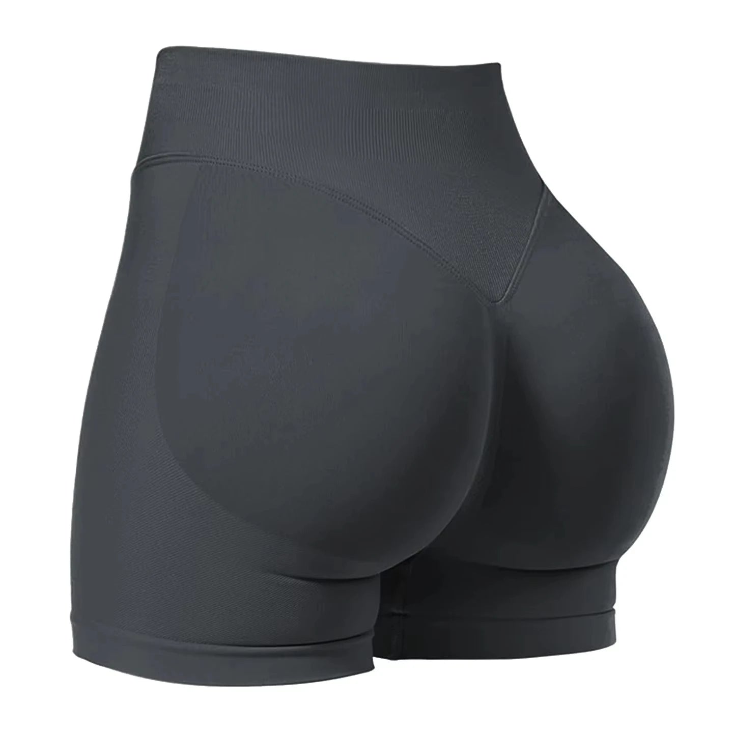High-Waist Yoga Shorts