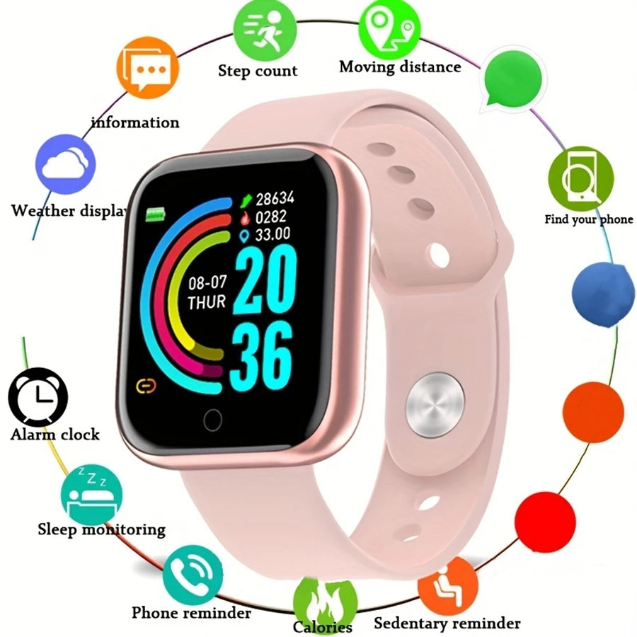 Smartwatch Fitness Monitor for Men and Women