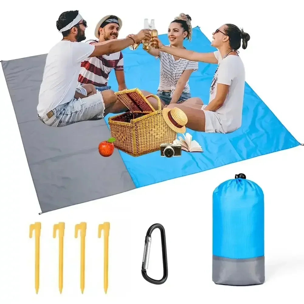 Beach Blanket Sandproof 200x140cm Lightweight