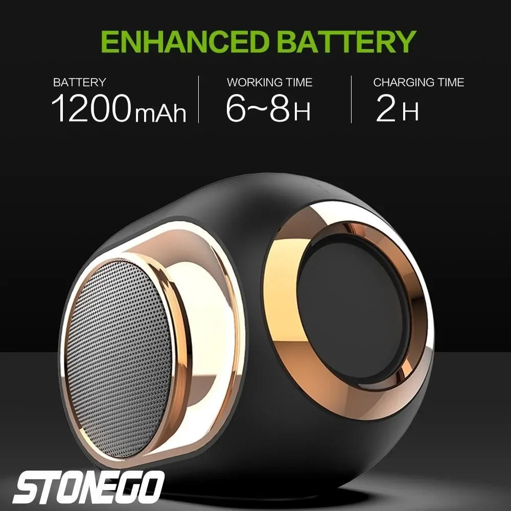 STONEGO Portable Wireless Bluetooth Speaker — 8W with TWS Stereo