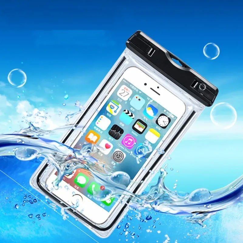 3PCS Universal Waterproof Phone Pouch - Underwater Phone Case for Beach, Kayaking, Fishing