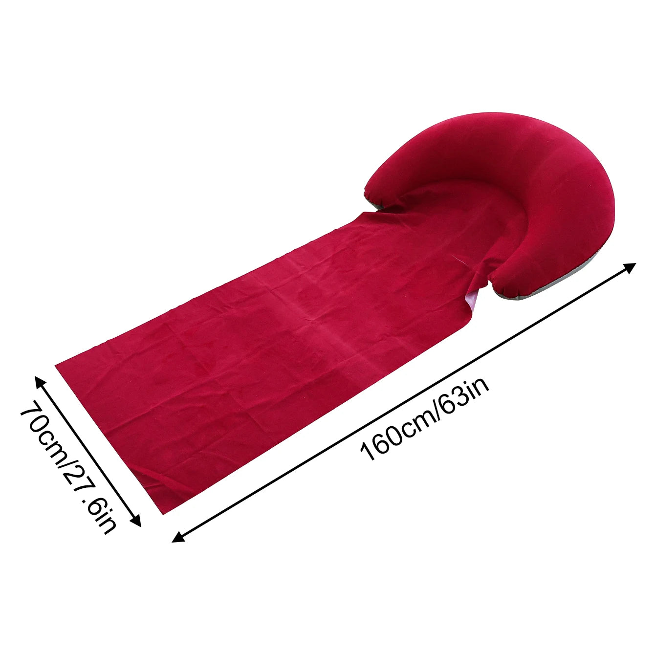 Foldable Inflatable Beach Mat Compact