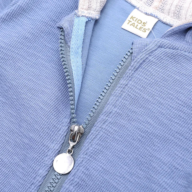 Baby Boys Easter Bunny Hooded Romper