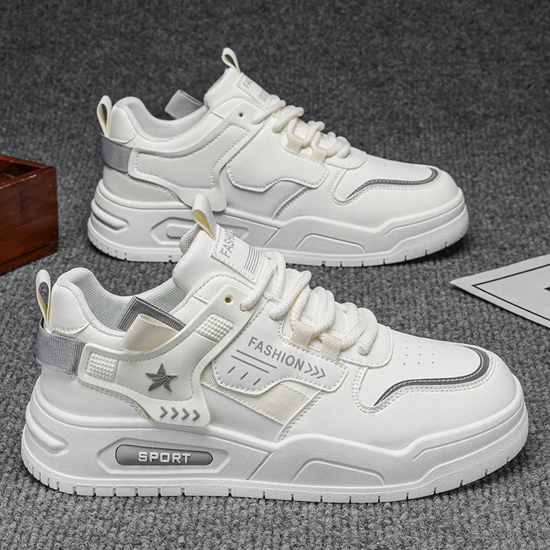 Male Sneakers Shoes For Man Men Shoes Breathable Lightweight Street Fashion Durable Walking Sneaker For Teens