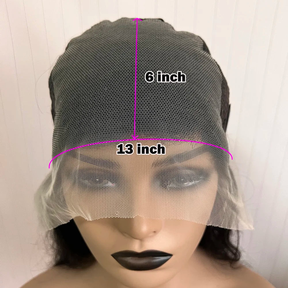 Glueless Brown Blonde Highlight Body Wave 5x5 Wig
