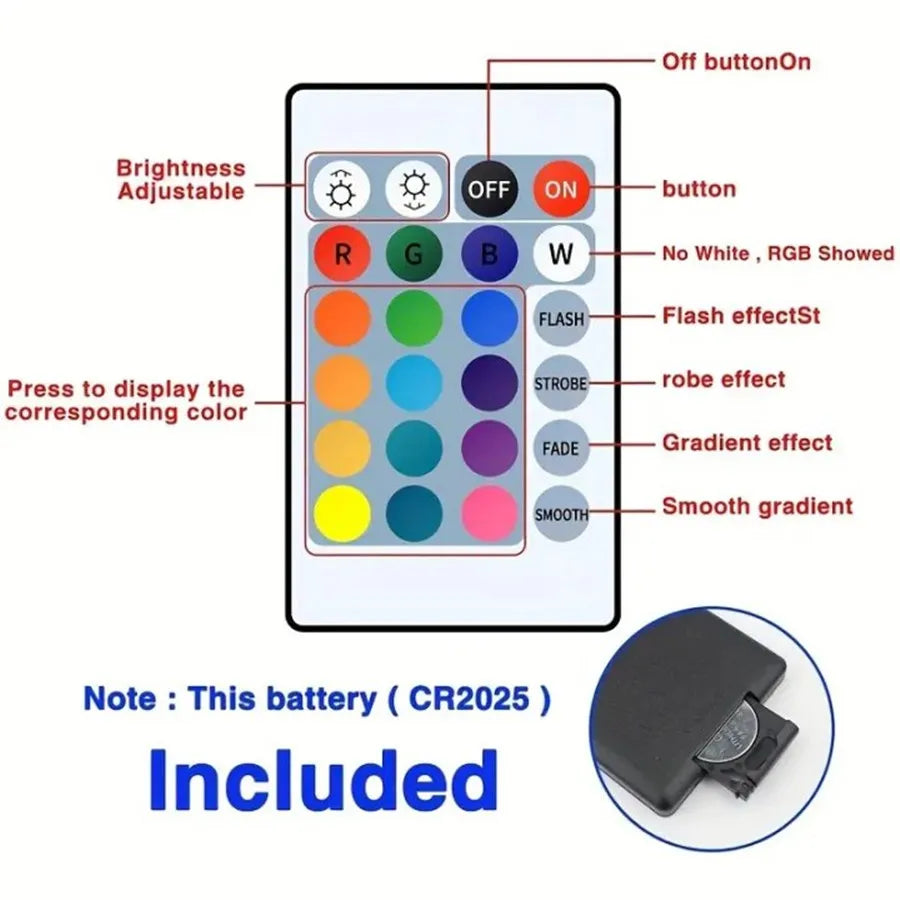 Bluetooth LED Strip Lights RGB App Control