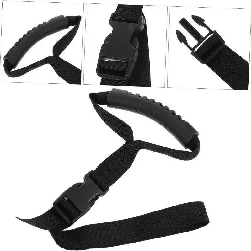 Ergonomic Car Door Handle Assist for Elderly &Disabled -Adjustable Nylon Hand Strap with Secure Buckle,Interior Safety Accessory