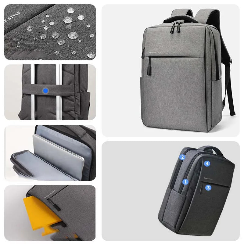 Waterproof Laptop Backpack — Fits 15.6″ and 17.3″ Laptops