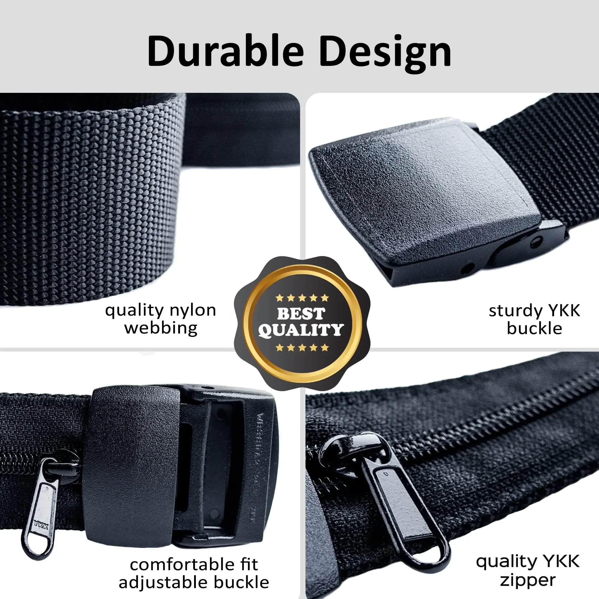Hidden Money Belt — Anti-Theft Travel Cash Belt