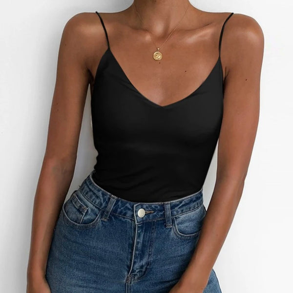 Sleeveless Cami Tank Top