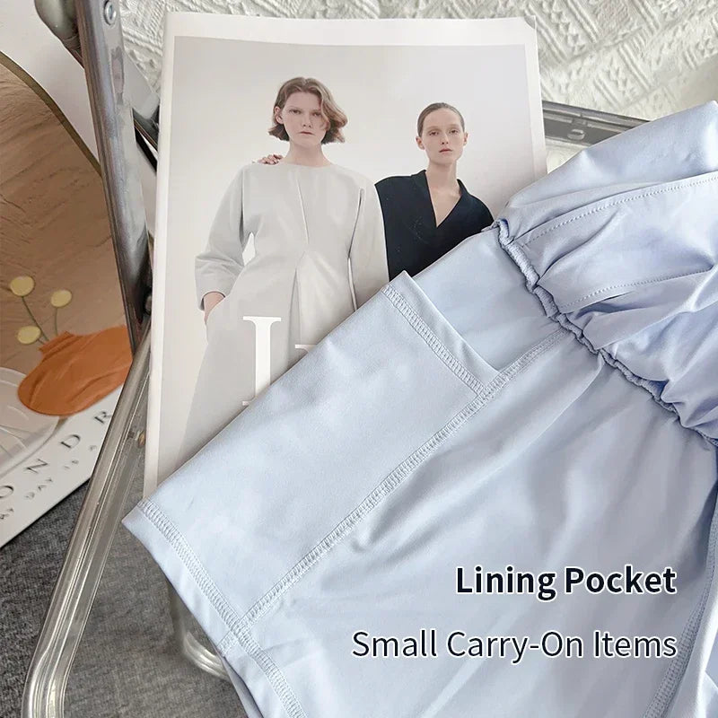 Double-Layer Quick-Dry Yoga Shorts