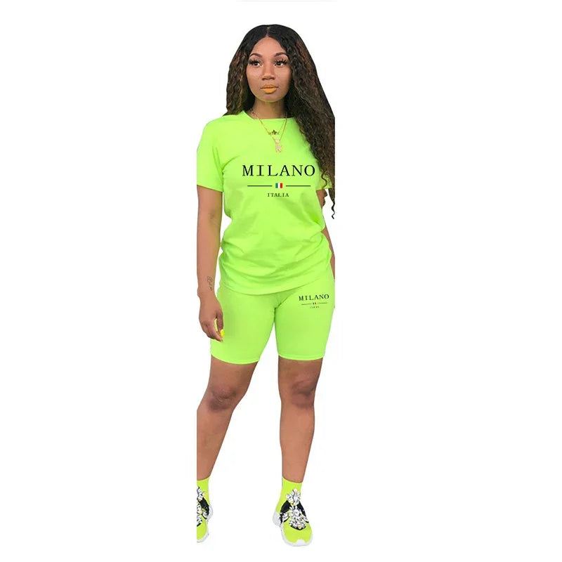 T-Shirt & Shorts Tracksuit Set
