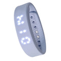 Silent Vibrating Alarm Wristband — Waterproof Step Counter for Students