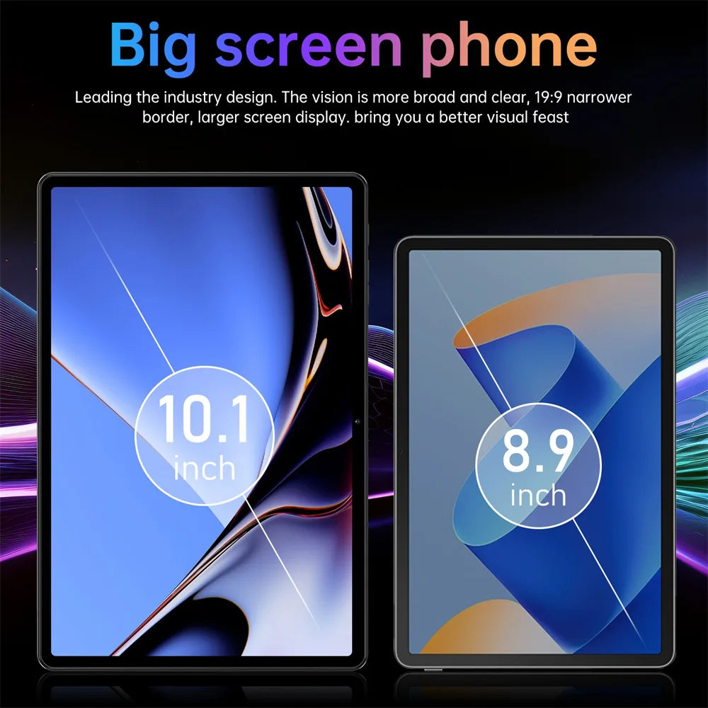 Upgraded Pad 16 Pro Tablet Android 15 Global Version 22GB+2TB 10.1" Children's Kids Tab 10000mAh Original 5G Dual SIM Tablet PC