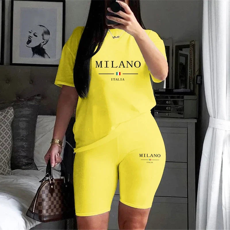 T-Shirt & Shorts Tracksuit Set