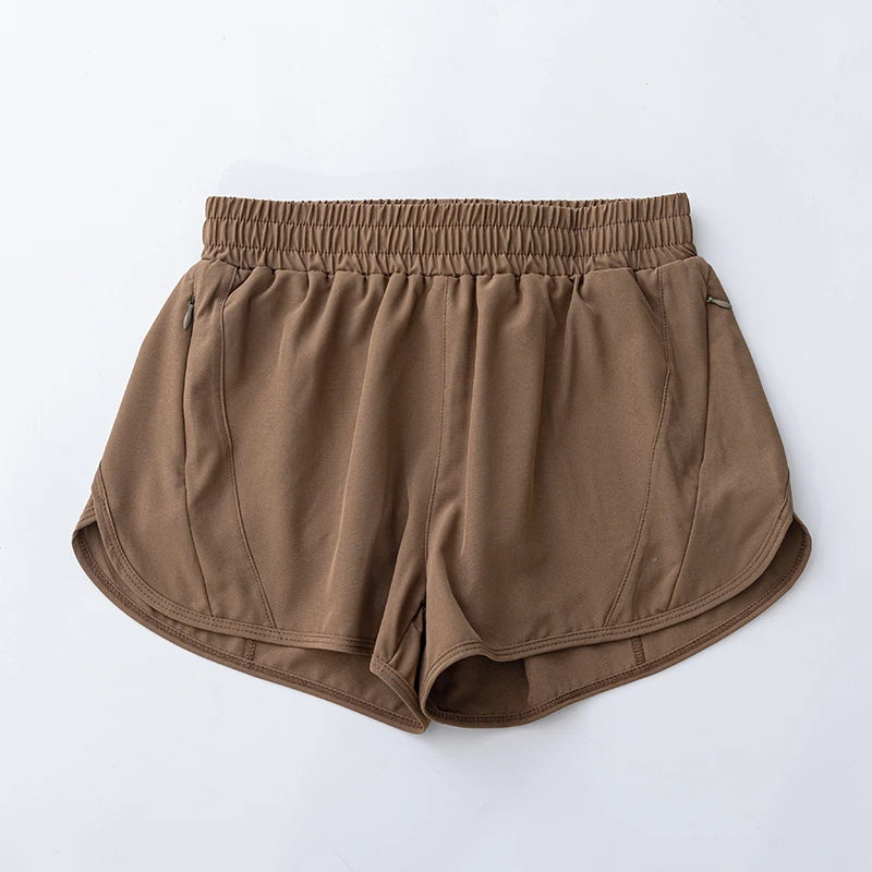 Lightweight Running Shorts with Zip Pocket