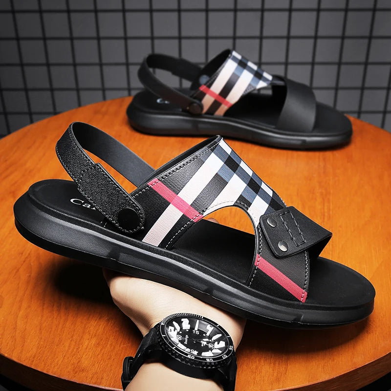 Men's Lightweight One-Line Summer Beach Sandals