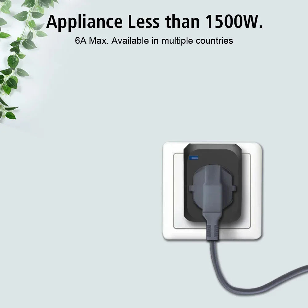Universal Travel Adapter — 4 Plugs with 2 USB & USB-C PD Charging