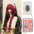 Double Ponytail Long Curly Lolita Cosplay Wig