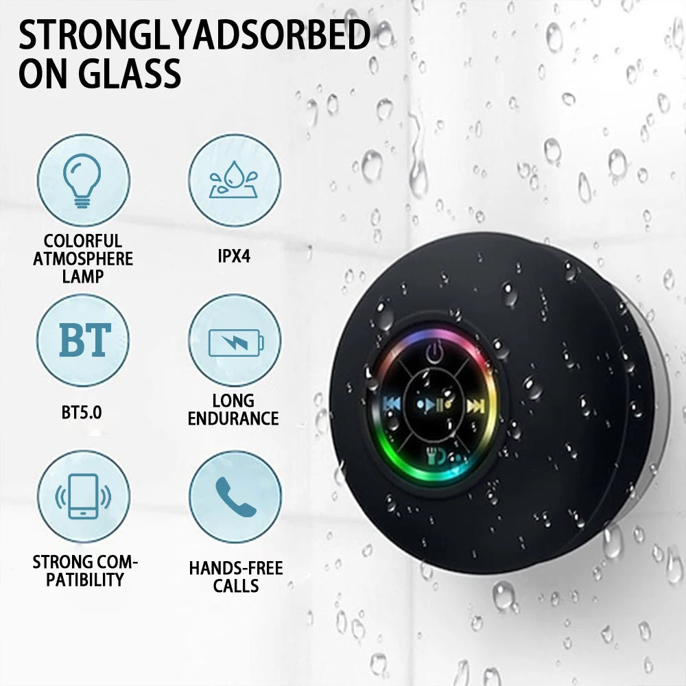 Portable Bluetooth Speaker IPX4 Waterproof