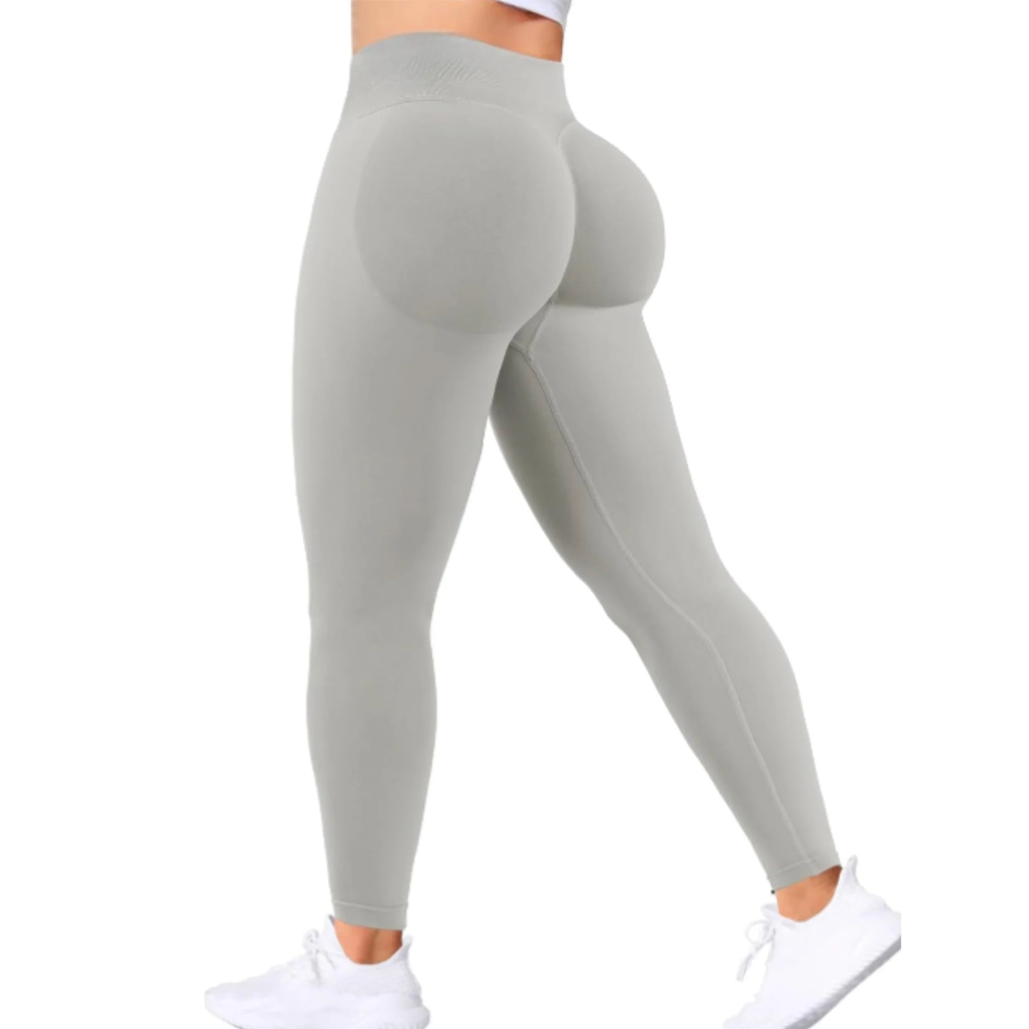 Seamless High-Waist Yoga Pants