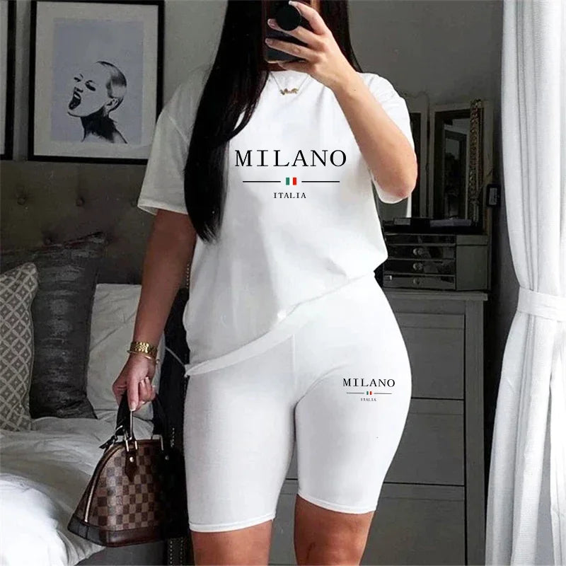 T-Shirt & Shorts Tracksuit Set