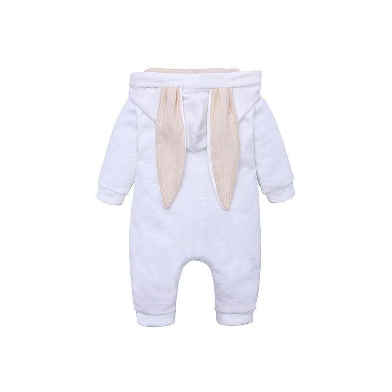 Baby Boys Easter Bunny Hooded Romper